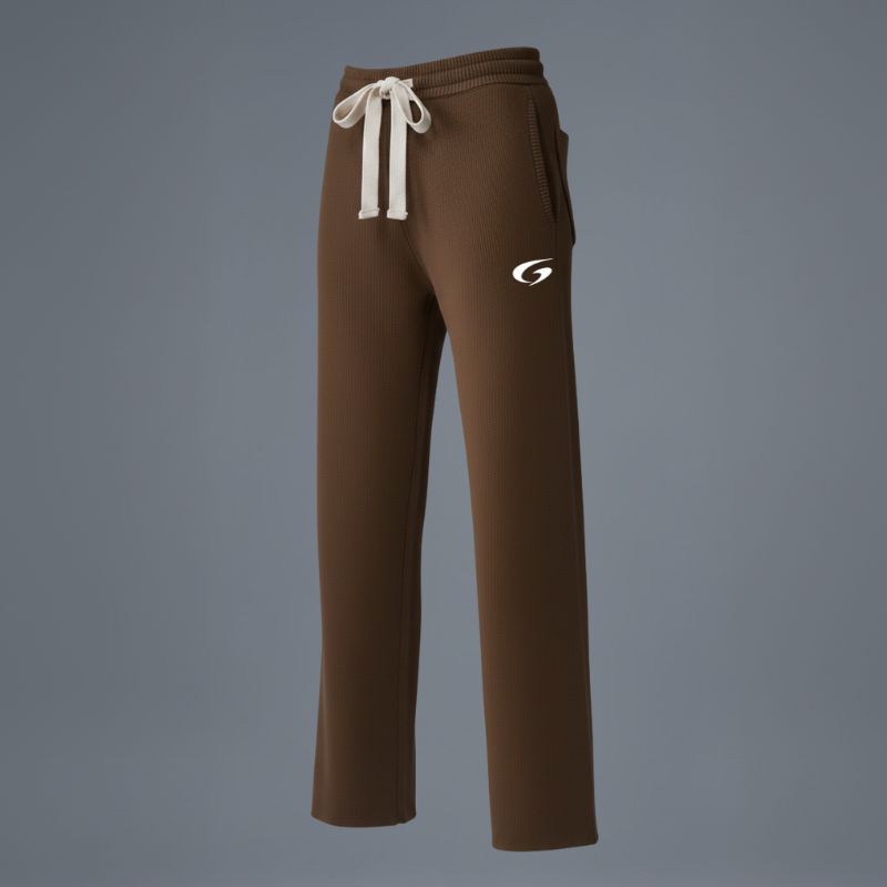 EarthEase – Joggers in Maglia a Costine per Comfort Naturale