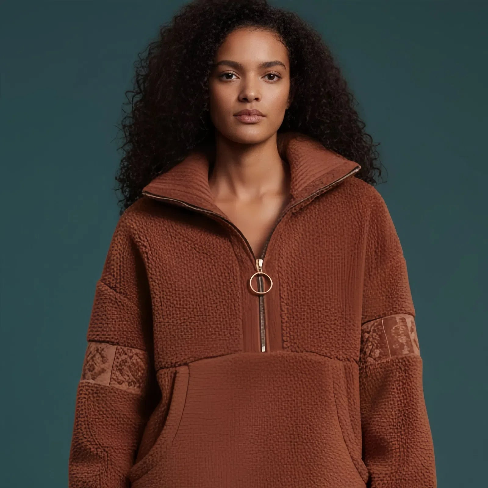 Terra Cozy – Half-Zip Fleece Pullover