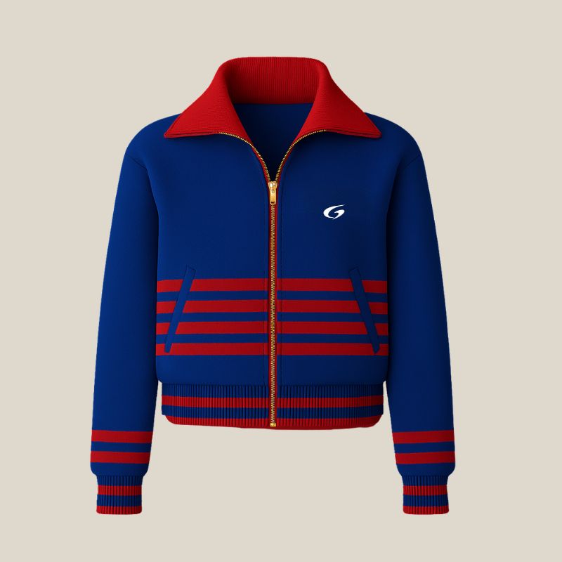 Royal Red Stripes – La giacca sportiva di lusso che cattura lo sguardo