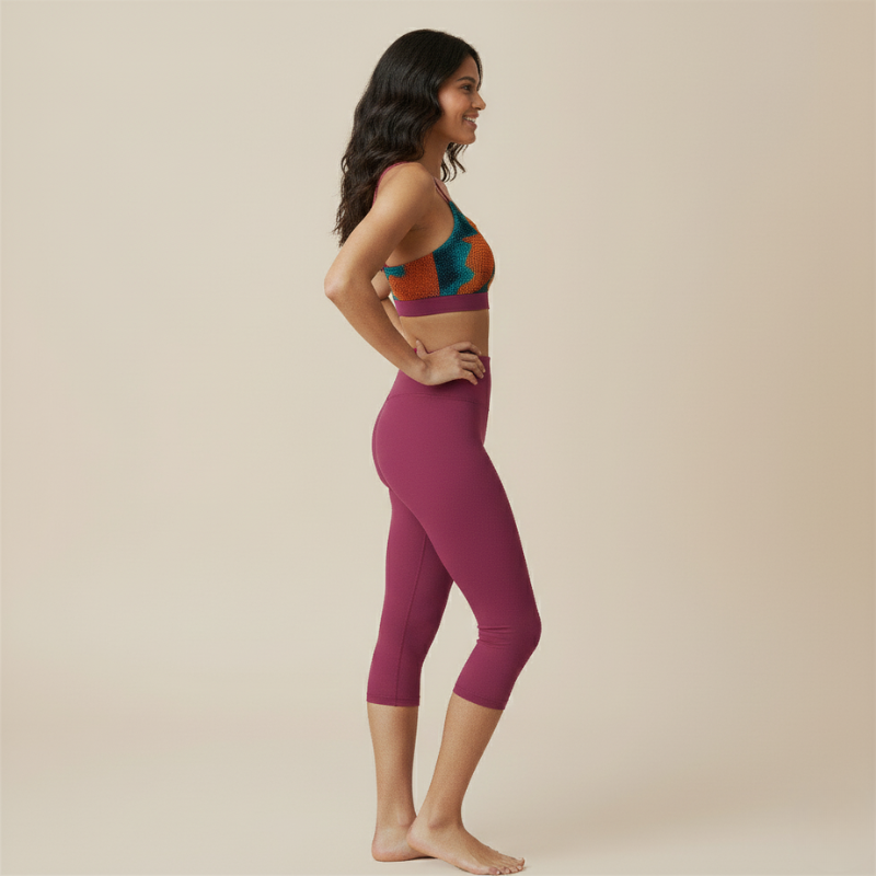 Flow Sculpt Yoga Capri – Effortless Shape & Comfort