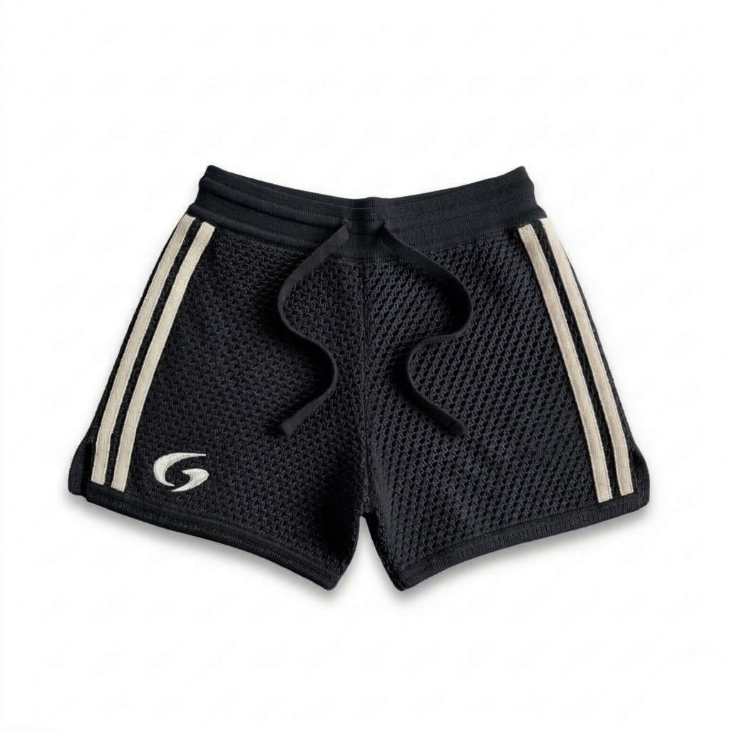 Short Mesh Compact Traspirazione elegante, copertura totale.