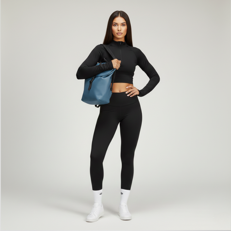 Urban Premium — Zaino Casual Impermeabile in Pelle Pu Vegana