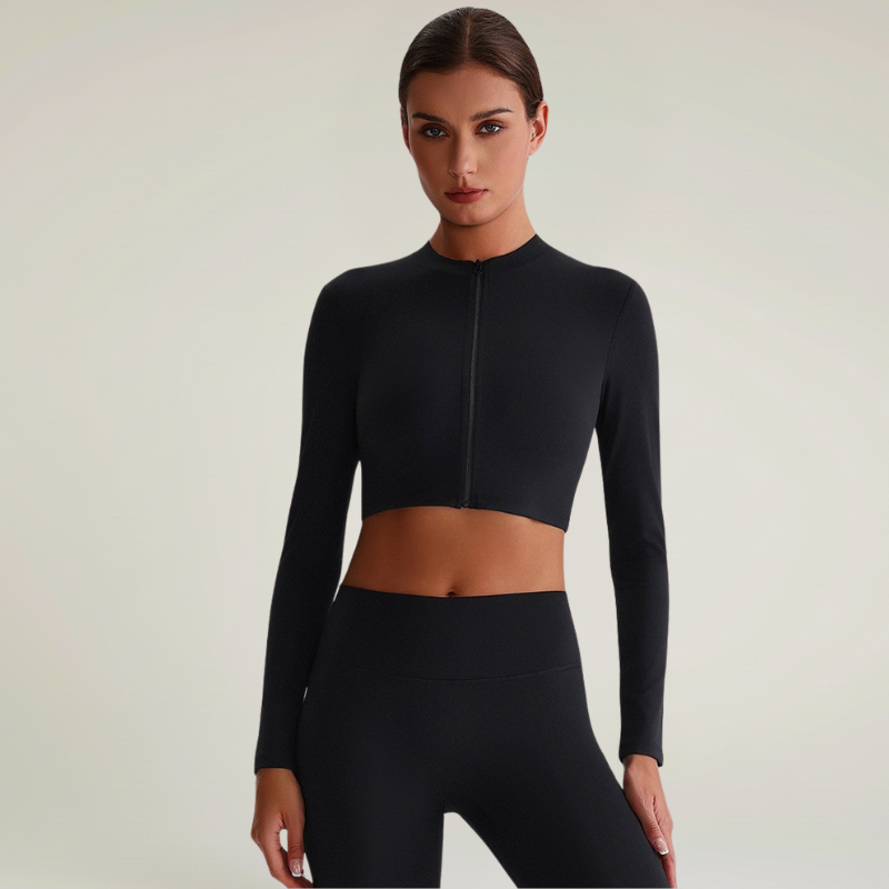 Veste de yoga – Extensibilité et style pour vous accompagner partout