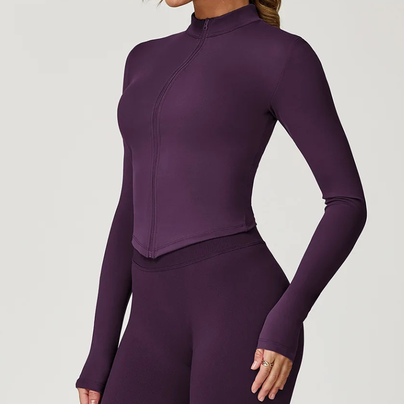 Second Skin — Slim Zip Technical Jacket