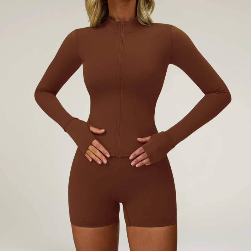 Performance Zip Jacket – Energia e Stile in Movimento