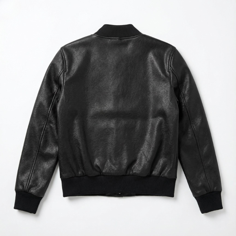 “G-Impact Motion” – Varsity in pelle con taglio sportivo e firma grafica