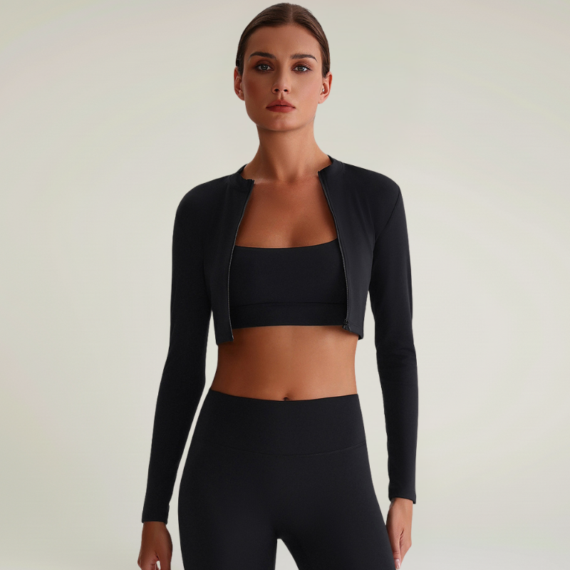Veste de yoga – Extensibilité et style pour vous accompagner partout