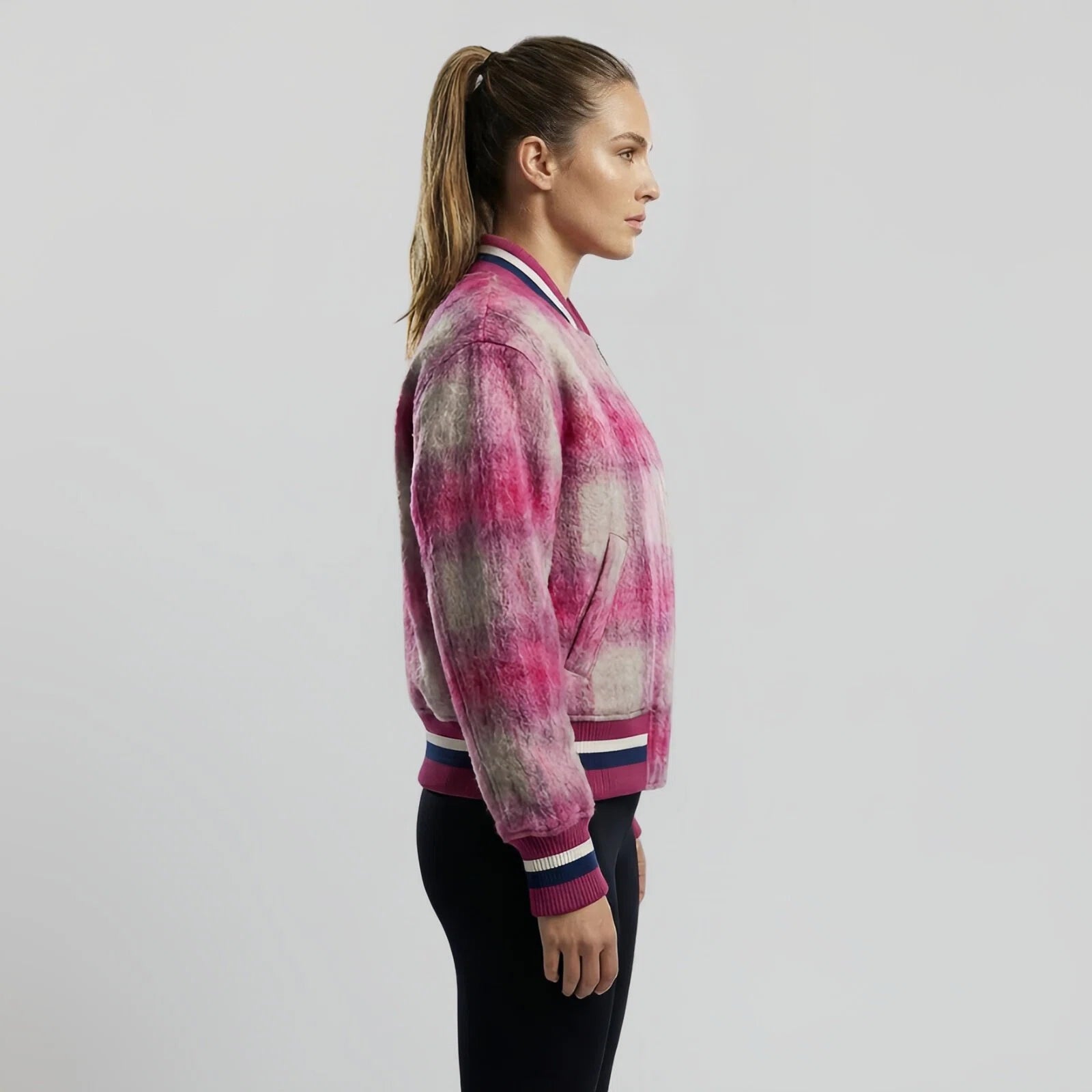 Checkmate Motion — Giacca Sportiva in Maglia Spazzolata