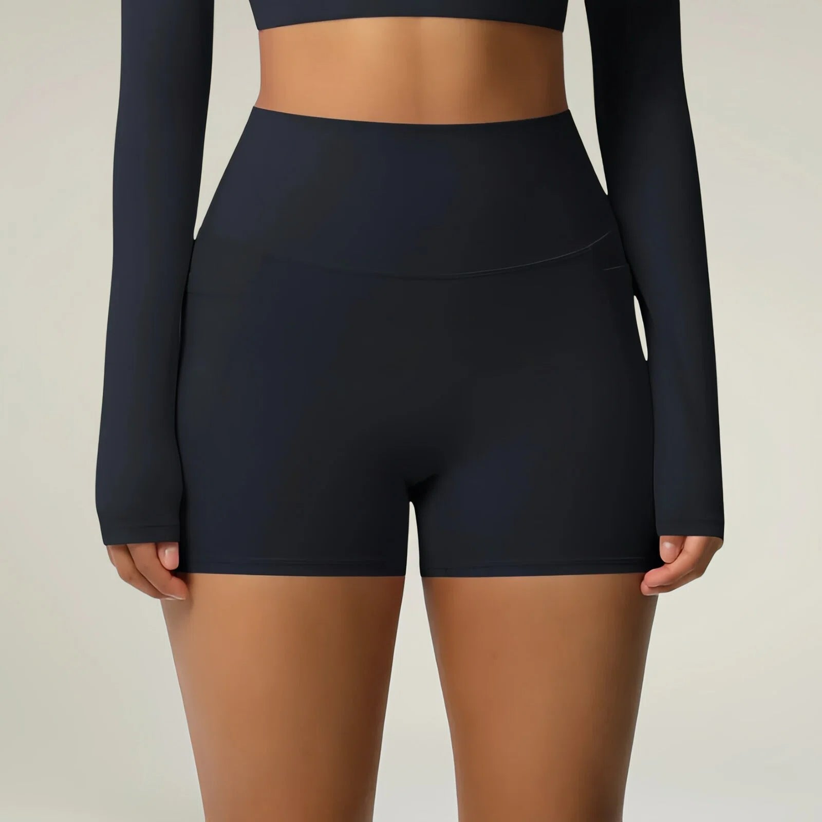 High-Waist Fitness Shorts – Performance and Comfort in Every Workout