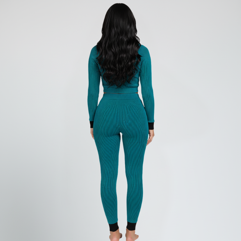 Set “Stripes Velocity” — Dinamismo Verticale, Precisione Tecnica