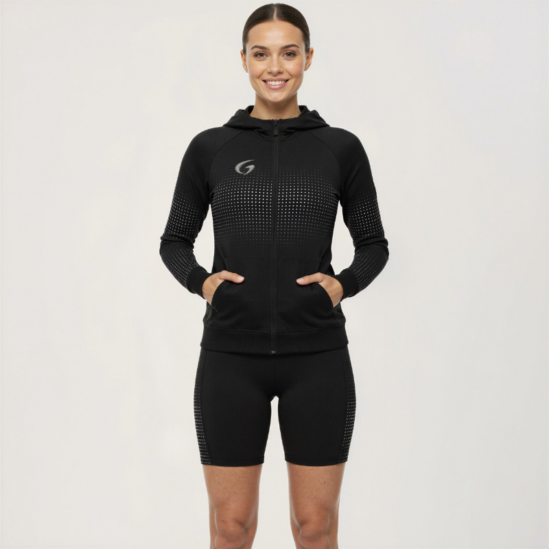 PulseTrack – Tuta Tecnica con Dettagli Riflettenti