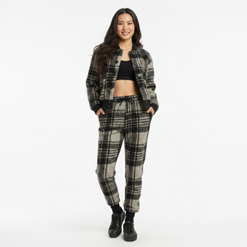 Urban Check Varsity – Sofisticata e decisa