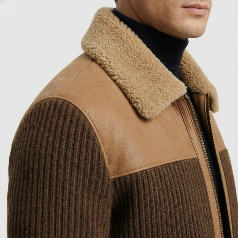 The CashWool Bomber – Giacca tecnica in lana, cotone e cashmere