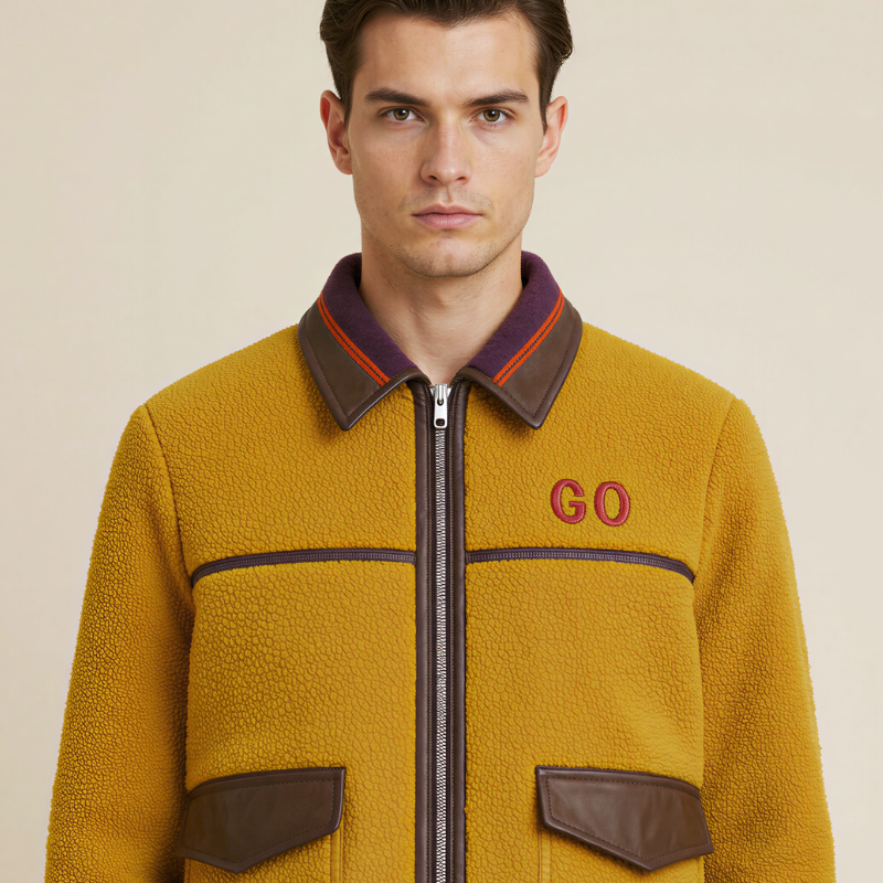 GO!Soul – Shearling Sport Bomber