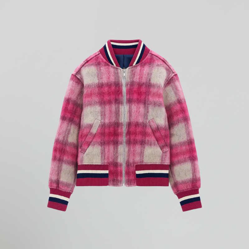 Checkmate Motion — Giacca Sportiva in Maglia Spazzolata