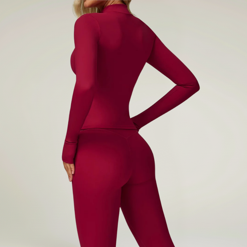 Performance Zip Jacket – Energia e Stile in Movimento