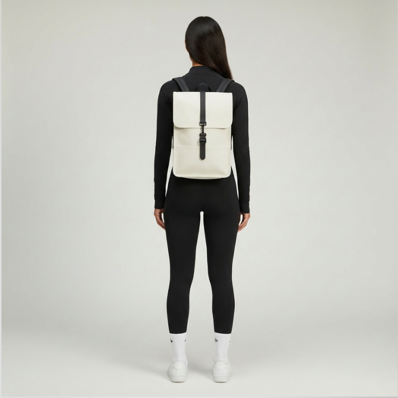 Urban Premium — Zaino Casual Impermeabile in Pelle Pu Vegana