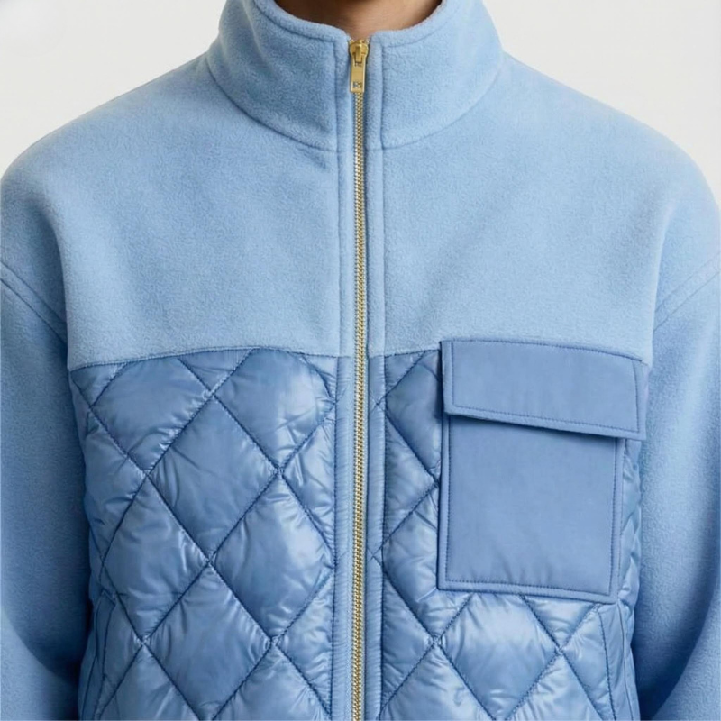 VENTURUM “Aqua Tech” – Giacca Tecnica in Fleece & Trapuntato Sportivo