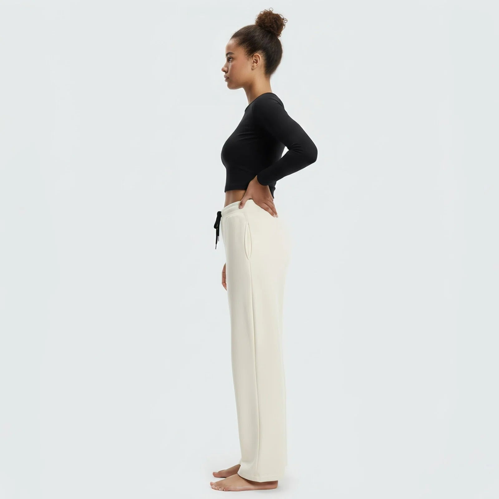 Ease Motion Pant — Jogger Ampio in Nylon Stretch