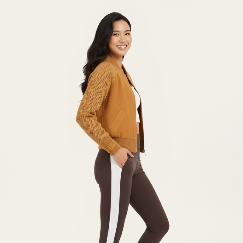 Solar Revival – Veste de sport en cuir technique respirant