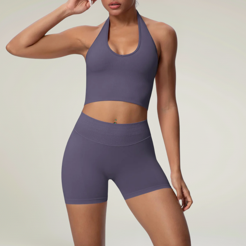 Yoga Set Seamless 2 Pezzi – Performance e Stile