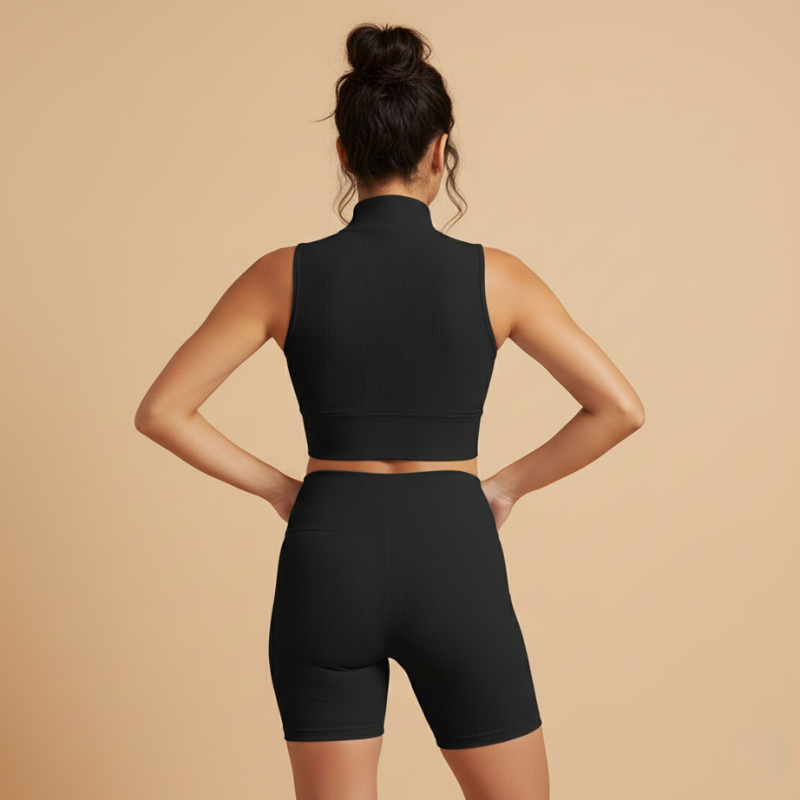 ZipFlex Pro — The Sports Crop Top That Combines Style and Performance