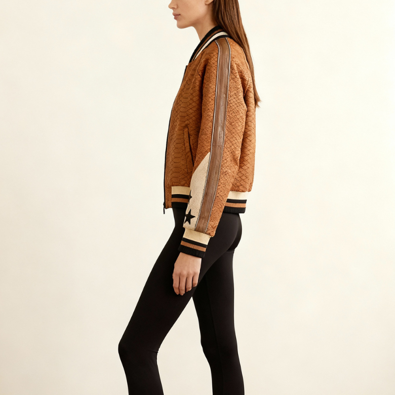 Urban Venom – Sporty Bomber Jacket with Predator Style