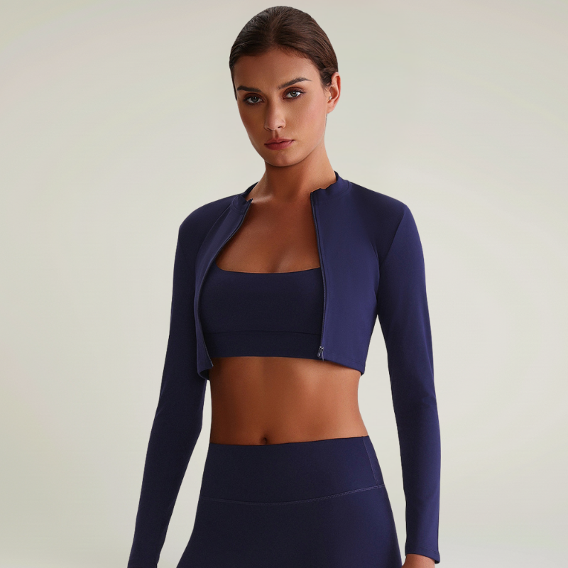 Veste de yoga – Extensibilité et style pour vous accompagner partout