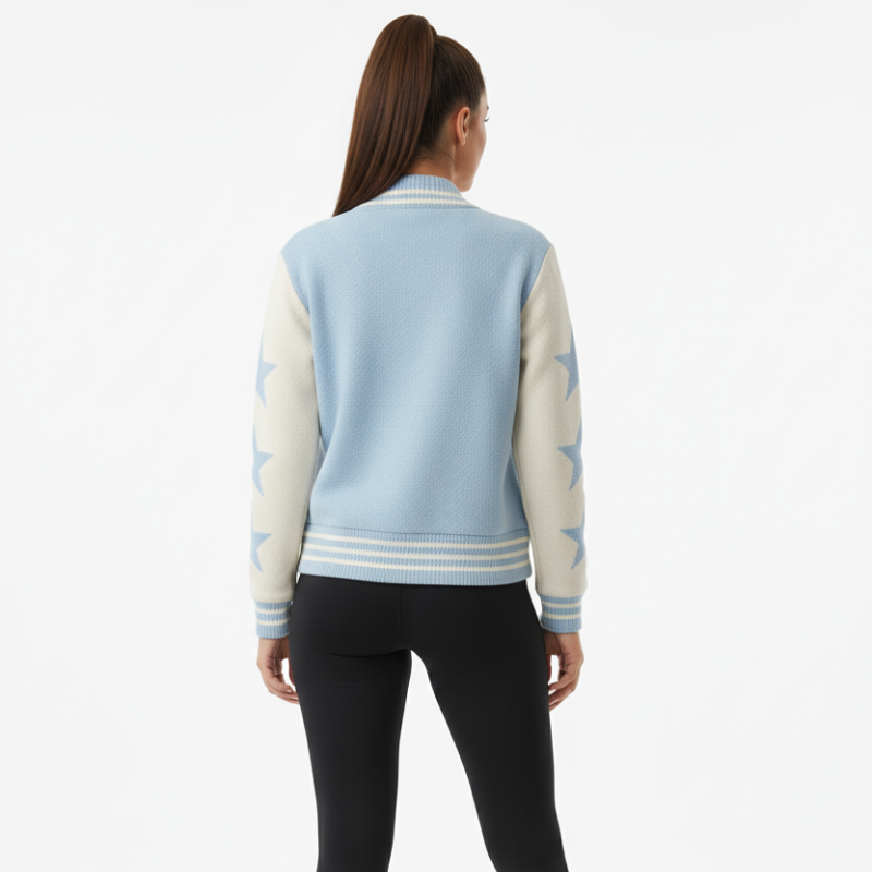 Varsity Jacket “Blechgn Star Edition” – Dynamic Retro