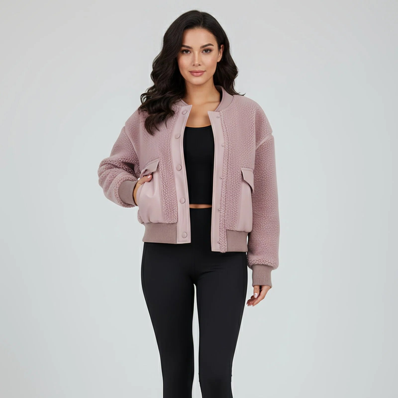 “Nebula Soft” Jacket — Soft Texture, Urban Elegance