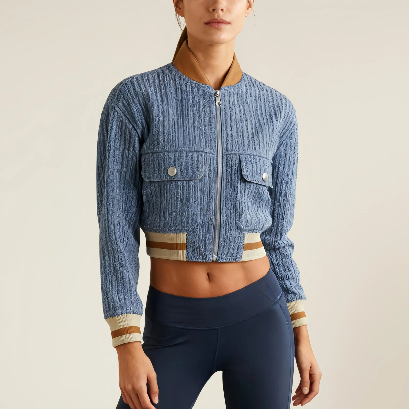Blue Ridge Sportwave – Mountain-Style Sporty Bomber Jacket