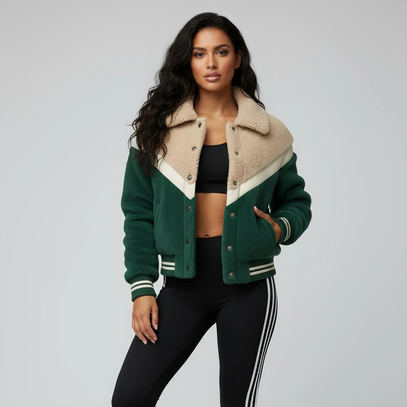 CHEVRON SHERPA – Calore tecnico, anima retrò