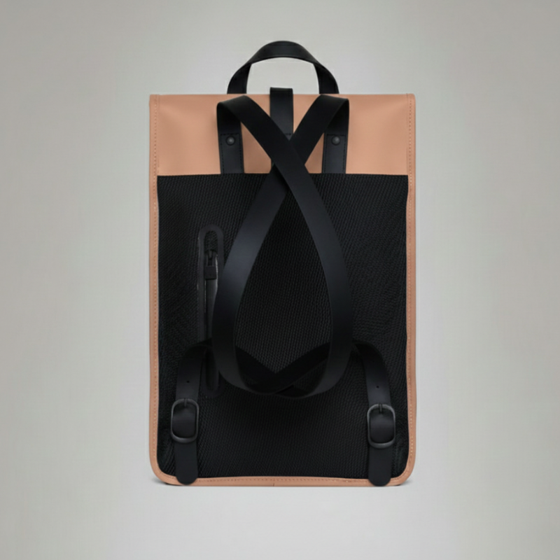 Urban Premium — Zaino Casual Impermeabile in Pelle Pu Vegana