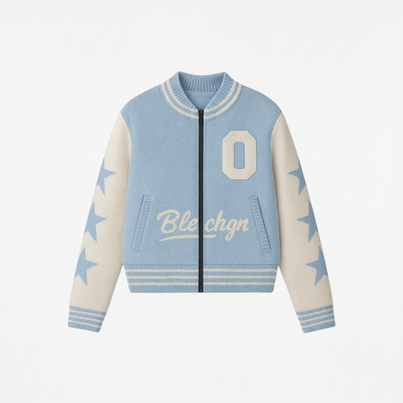 Varsity Jacket “Blechgn Star Edition” – Dynamic Retro