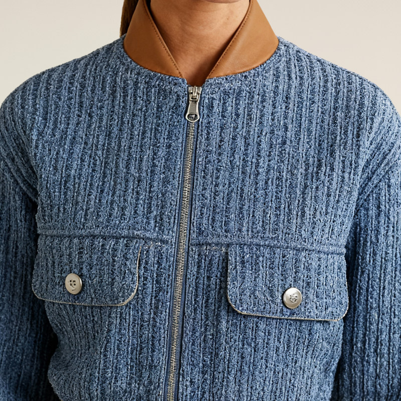 Blue Ridge Sportwave – Mountain-Style Sporty Bomber Jacket