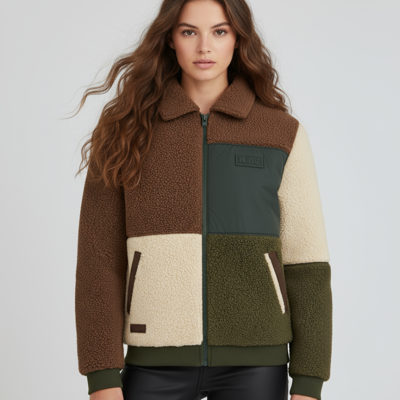 TERRA SEGMENTATA / FLEECE ZIP BOMBER