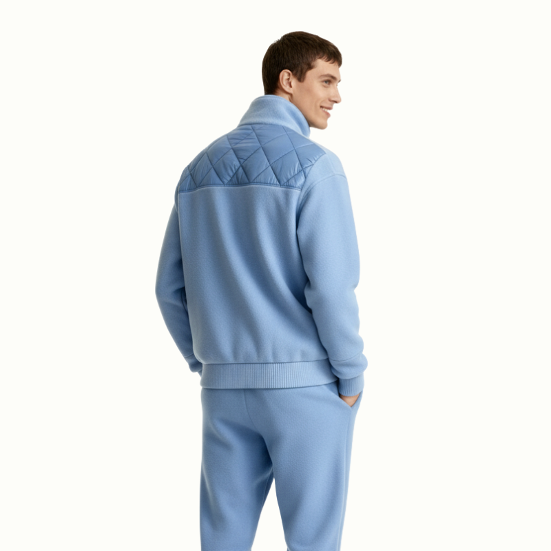 VENTURUM “Aqua Tech” – Giacca Tecnica in Fleece & Trapuntato Sportivo