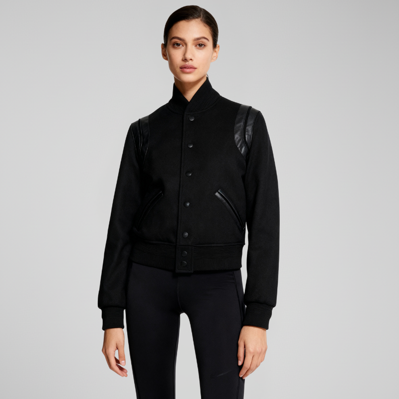 JetBlaze – Bomber Sportivo Black