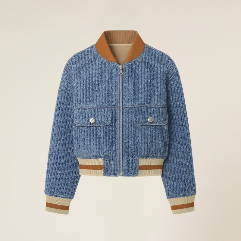 Blue Ridge Sportwave – Mountain-Style Sporty Bomber Jacket