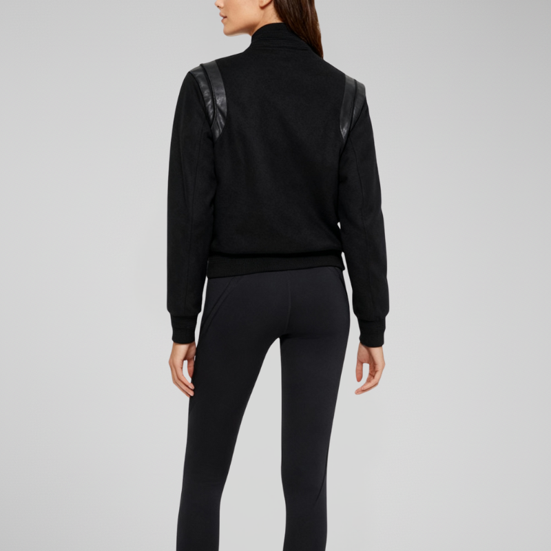 JetBlaze – Bomber Sportivo Black