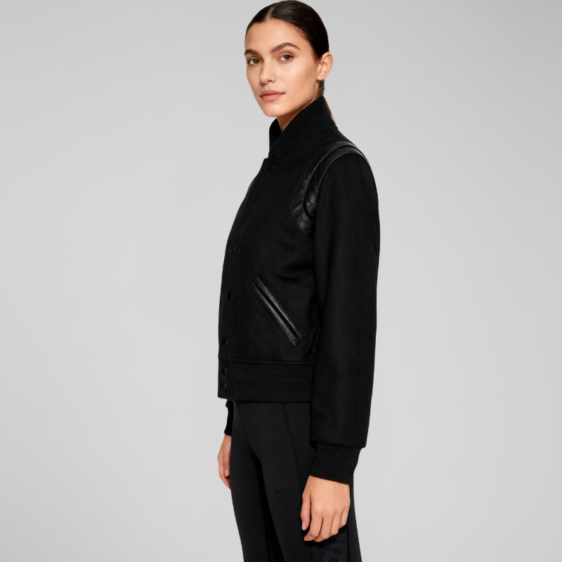 JetBlaze – Bomber Sportivo Black