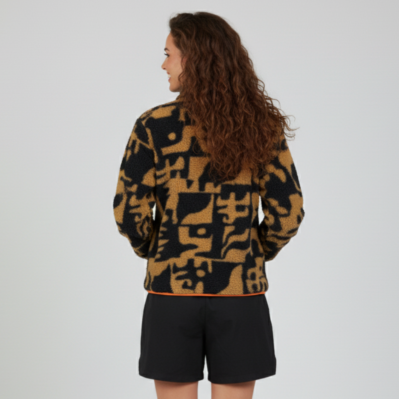 PATAGONIA “Tribal Signal” – Fleece Tecnico con Pattern Grafico