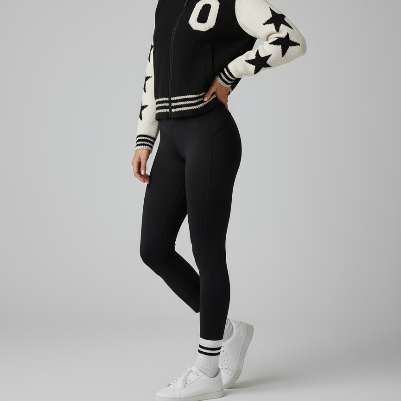 Varsity Bold – Retro-Chic Sports Bomber Jacket