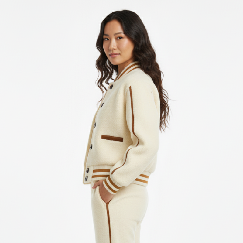 “Soft Power” Varsity Set – Comfort sartoriale, spirito urbano