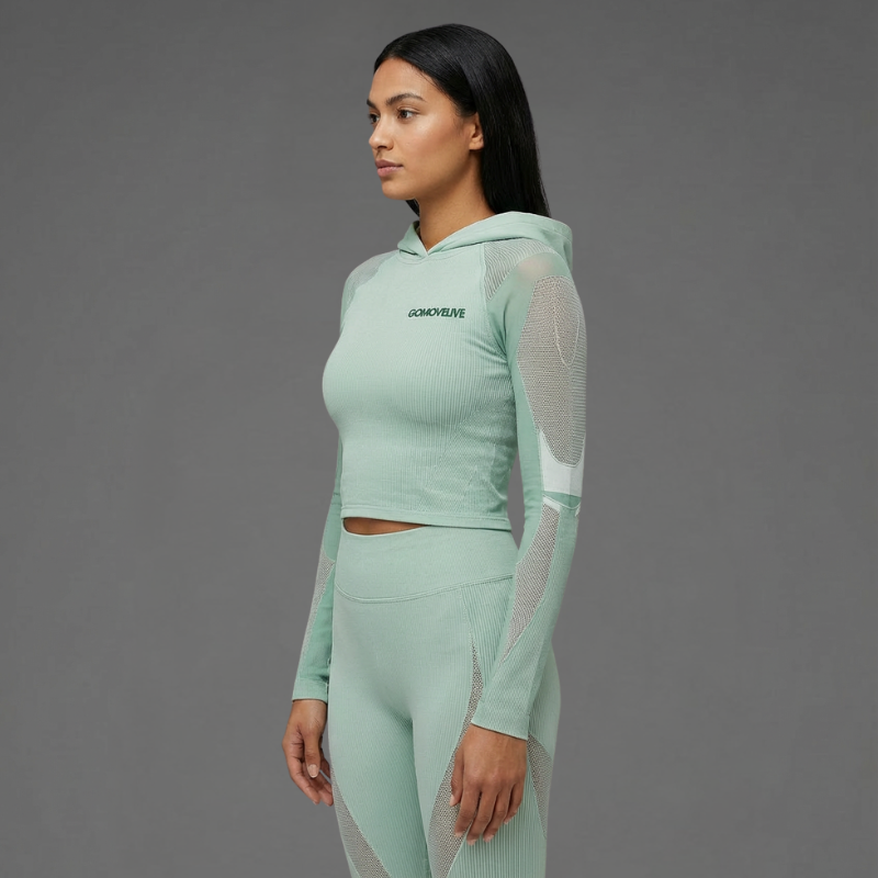 GOMOVELIVE MeshMotion Set – Precisione Sportiva e Dettagli Traspiranti