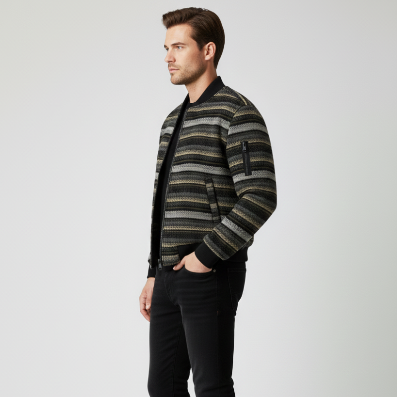 "Stripes Momentum" — Dinamismo tecnico, stile urbano