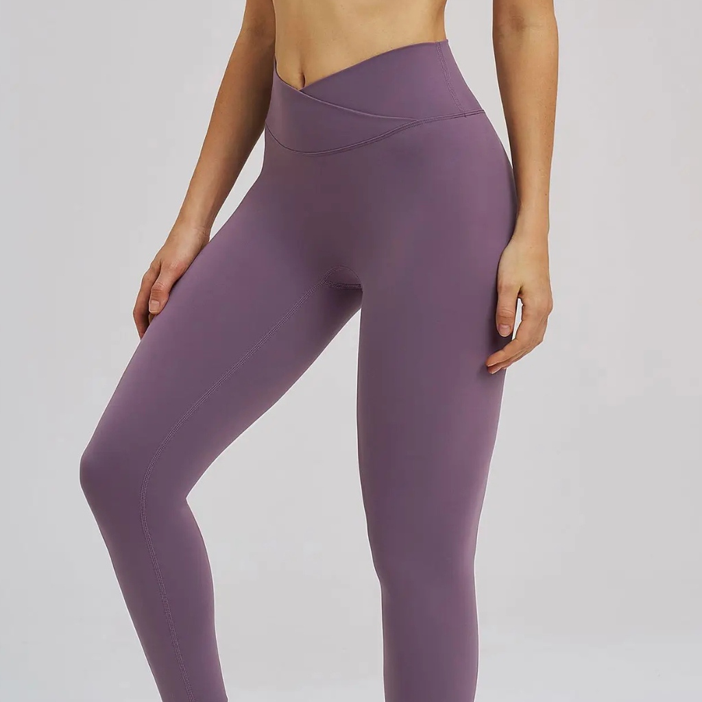 Leggings Donna a Vita Alta Effetto Seconda Pelle