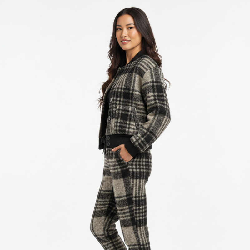 Urban Check Varsity – Sofisticata e decisa