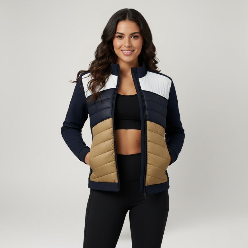 Urban Pulse – Colour Block Technical Jacket