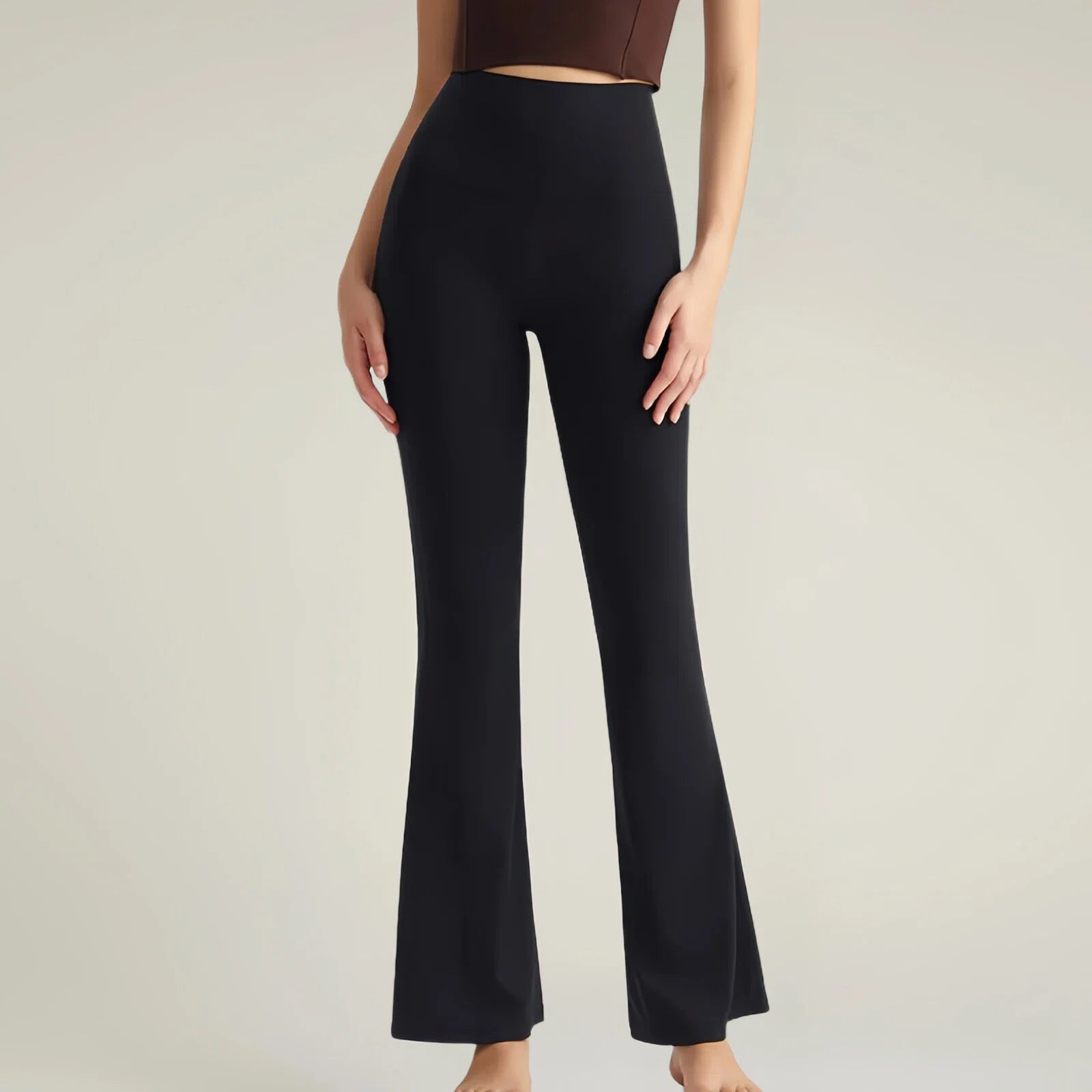 High Waist Wide Leg Pants – Performance e Stile in Movimento